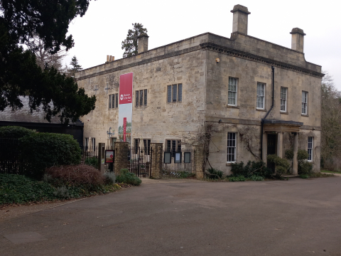 Stratford Park Museum Stroud  - taken during the Christmas closure.  29th December 2025