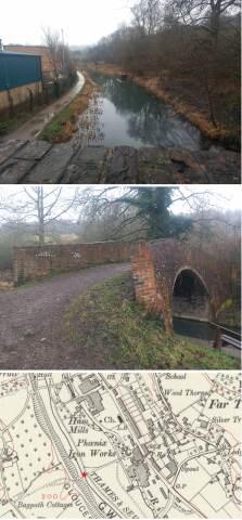 Bagpath Bridge over the Thames &  Severn Canal - Photo February 2025
