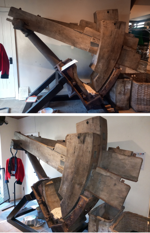 1828 - John Ferrabee Removes Waterwheels and Fulling Stocks from Thrupp Mill to make room for a Foundry