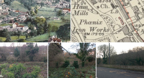 The site of Phoenix House at Thrupp visited in 2025