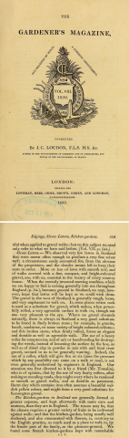 1832  Lawns and Mowing in Scotland
