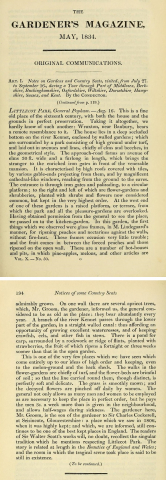 1834- 08-16  Littlecot Park - The Lawn