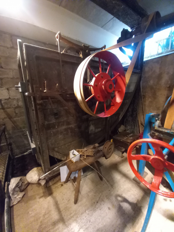 J & H Ferrabee Rotary Fulling Mill at Dunkirk Mill, Nailsworth
