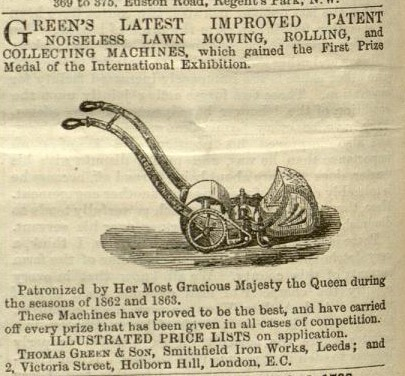 1863-11-14  Greens advertisement