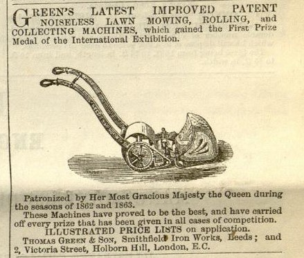 1863-12-12  Greens advertisement