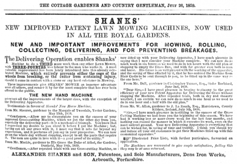 Shanks advertisement