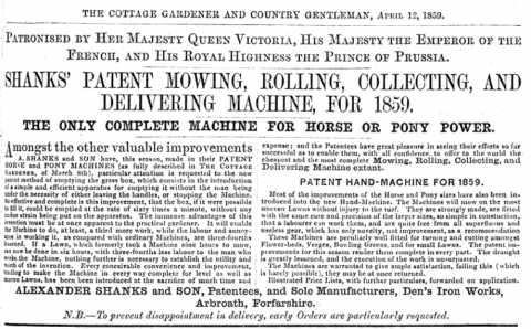 Shanks advertisement