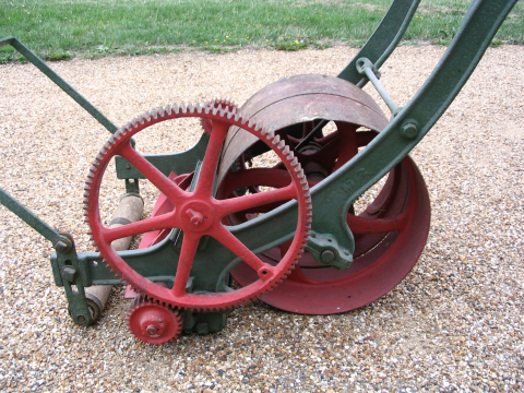 Ransomes Improved at Milton Keynes Museum - Side Detail
