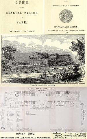 James and Henry Ferrabee exhibiting at the Crystal Palace at Sydenham