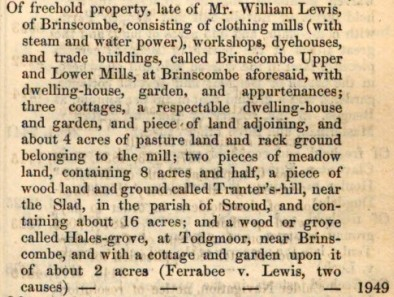 1821-02-01   Repertory of Arts and Manufactures - Lewis' buys out Davis shares in joint patents.
