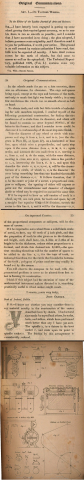 1832  Newtons London Journal Of Arts And Sciences - Letter on gears by John Oldham 