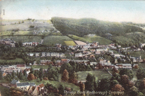 Old Postcard, Phoenix Ironworks in the Golden Valley 