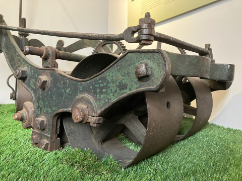 2026-05-16 Lawn Mower at Arbroath Signal Museum