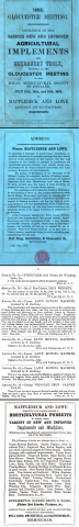 1853-07-13 Mapplebeck and Lowe Catalogue - Budding's Lawn Mowing Machines