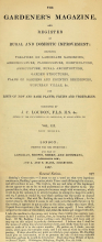 Gardeners Magazine 1837