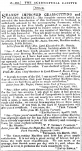 1845-04-26  Shanks Advertisement - with testimonials  26th April 1845