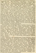 1848-3-25    Ferrabee's Advertisement in the Gardeners Chronicle   - 25th of March 1848