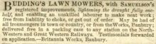 Samuelson & Co. advertisement in The Gardeners Chronicle - 8th April 1854