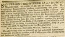1855-04-21  Samuelson & Co. advertisement - 21st April 1855