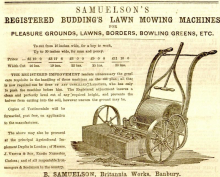  Samuelson & Co. advertisement in The Gardeners Chronicle - 5th April 1856
