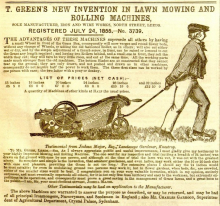 T. Green advertisement - 12th July 1856