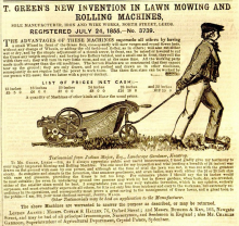 T. Greens advertisement - 7th June 1856