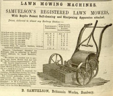 Samuelson & Co. advertisement - 1st May  1858