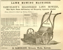 Samuelson & Co. advertisement - 8th May  1858