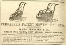 James Ferrabee advertisement - 19th June 1858