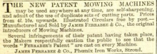 1859-4-30    Ferrabee's advertisement  in the Gardeners Chronicle - 30th April 1859