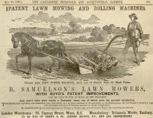 Samuelson & Co.  Advertisement - The Gardeners Chronicle - 26th May 1860