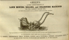  Greens Advertisement in The Gardeners Chronicle - 8th March 1862