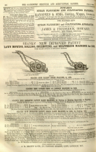 Shanks advertisement in The Gardeners Chronicle - 3rd May 1862