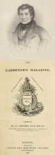 John Claudius Loudon  1782-1843  Writing in The Gardener's Magazine 1826-44
