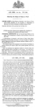 Patent No. 1185   11th May 1863  - James Shanks - "Shearing Edges Of Grass Or Turf."