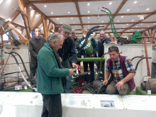 Buddings Patent Lawnmower No. 1623  - Photo No. 1  -  The Museum of Gardening - 2nd November 2025