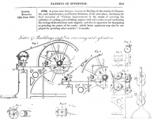 1853-06-15     Summary and Enlarged Diagram of Edwin Budding and George Lister's   Carding Machine - Patent 9788 - 15th June 1843