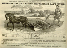 1863-06-20  Samuelson & Co. advertisement - New Mowers to be introduced - 28th June 1863