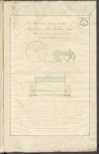1852-01-02  REGISTERED DESIGN No. 3074 -  "Improved Grass Cutter, Registered By John Ferrabee & Sons" - Approved 2nd January 1852