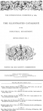 James Boyd Exhibiting at The International Exhibition - London 1862