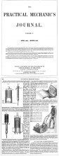 1852-53 The Practical Mechanics Journal - Samuelson & Co.'s "Budding  Improved"
