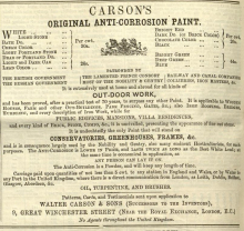 1863-09-12  Carsons Paint - 12th September 1863
