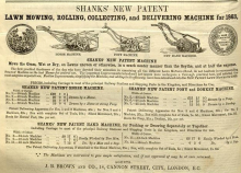 1863-04-18  Shanks advertisement - 18th April 1863