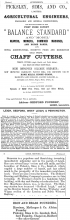 1876 Picksley Sims of Bedford Foundry, near Leigh, Lancashire