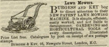 1863-07-25  Burgess and key advertisement