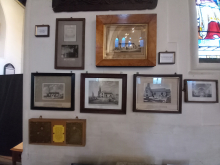 Photographs of the old St. Laurence's Church Stroud.