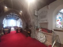 The interior of Hempstead Church