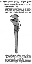 1861-03-29 Journal of the Society of Arts - Ferrabee Adjustable Wrench Listing