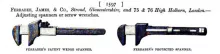 1862 International Exhibition - James Ferrabee Listing - Wrenches
