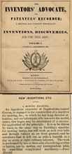 1839-12-28 The Inventors Advocate - Budding's Machine for mowing lawns.